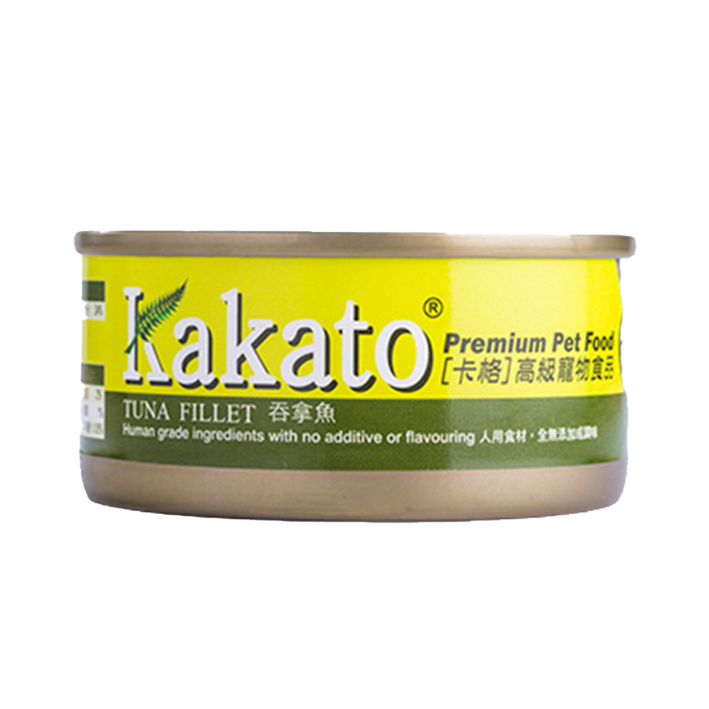 Kakato Premium Tuna Fillet Canned Cat & Dog Food 170 g