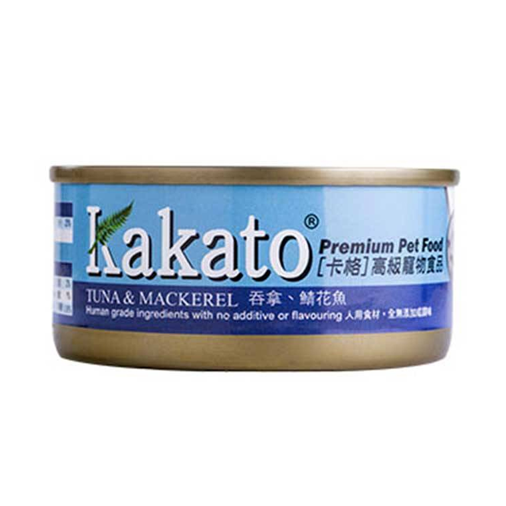 Kakato Premium Tuna & Mackerel Canned Cat & Dog Food 170 g