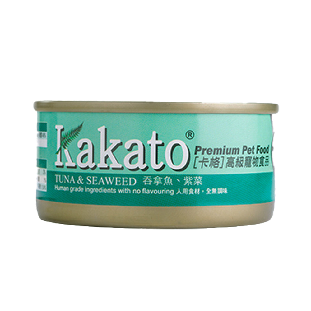 Kakato Premium Tuna & Seaweed Canned Cat & Dog Food 170 g