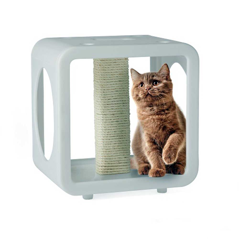 Kitty Kasa Cube Cat Gym White