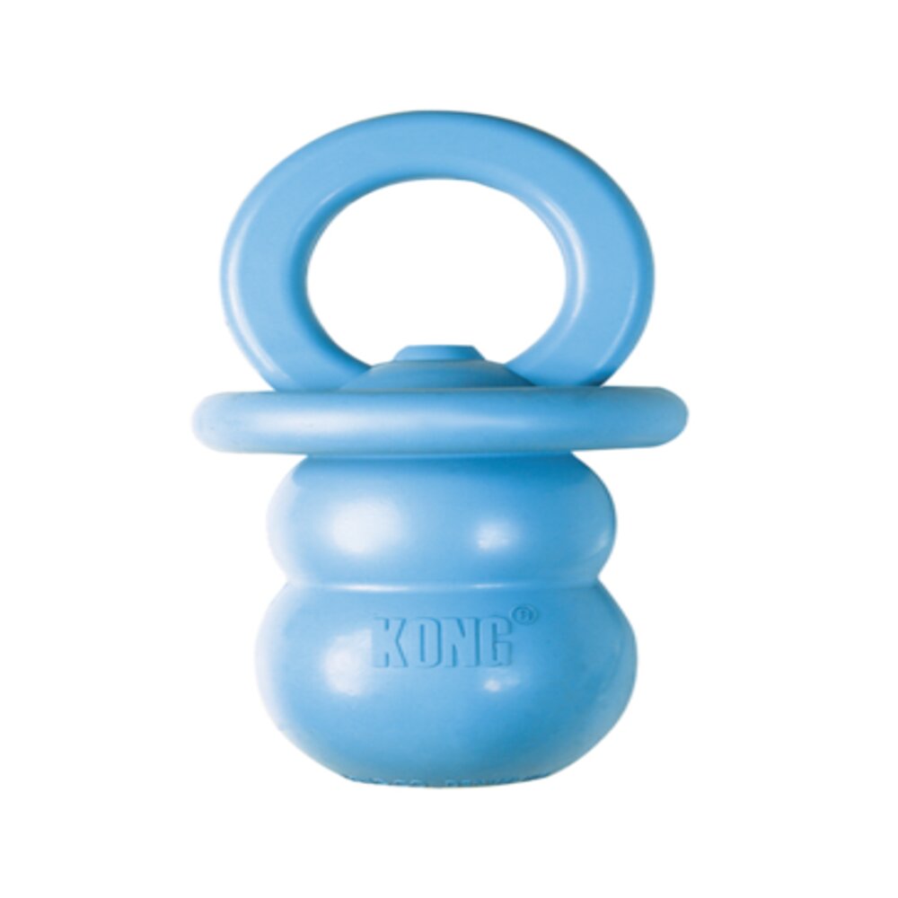 Kong Binkie Rubber Toy For Medium Sized Puppy Dogs, Blue