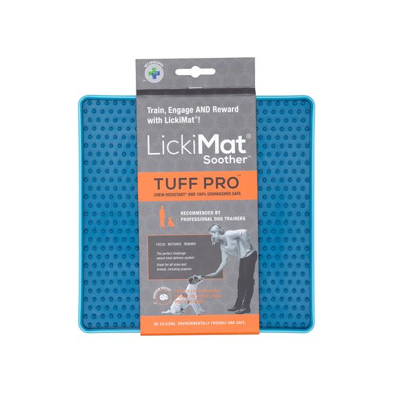 Lickimat Soother Tuff Pro for Dogs, Blue