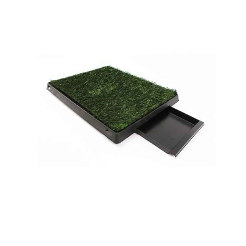 MPets Dog Grass Mat Training Pad w Tray