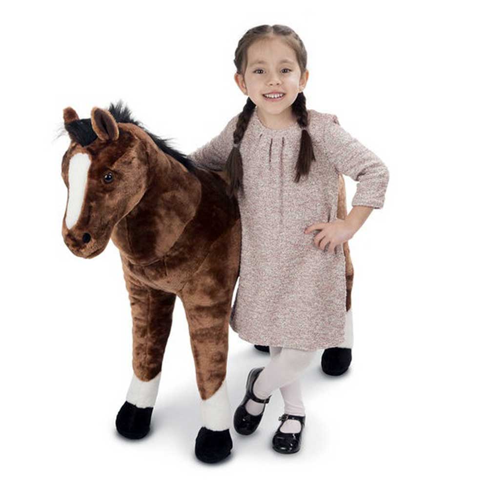 Melissa & Doug Horse Giant Stuffed Animal Toy