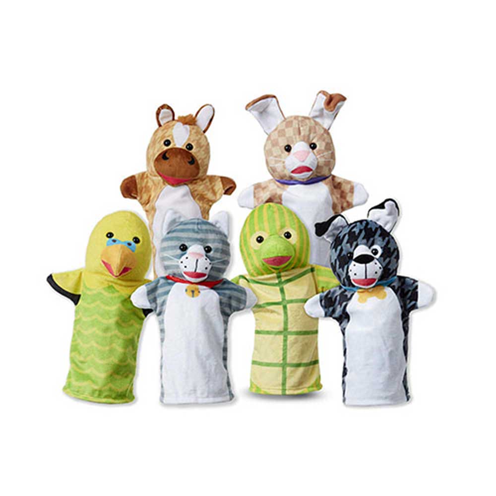 Melissa & Doug Pet Buddies Hand Puppets