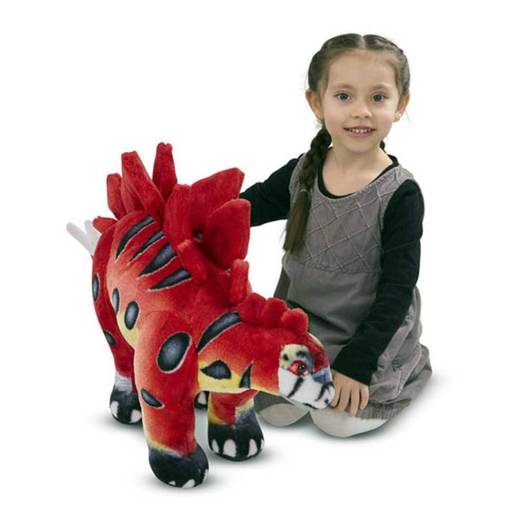 Melissa & Doug Stegosaurus Dinosaur Giant Stuffed Animal Toy