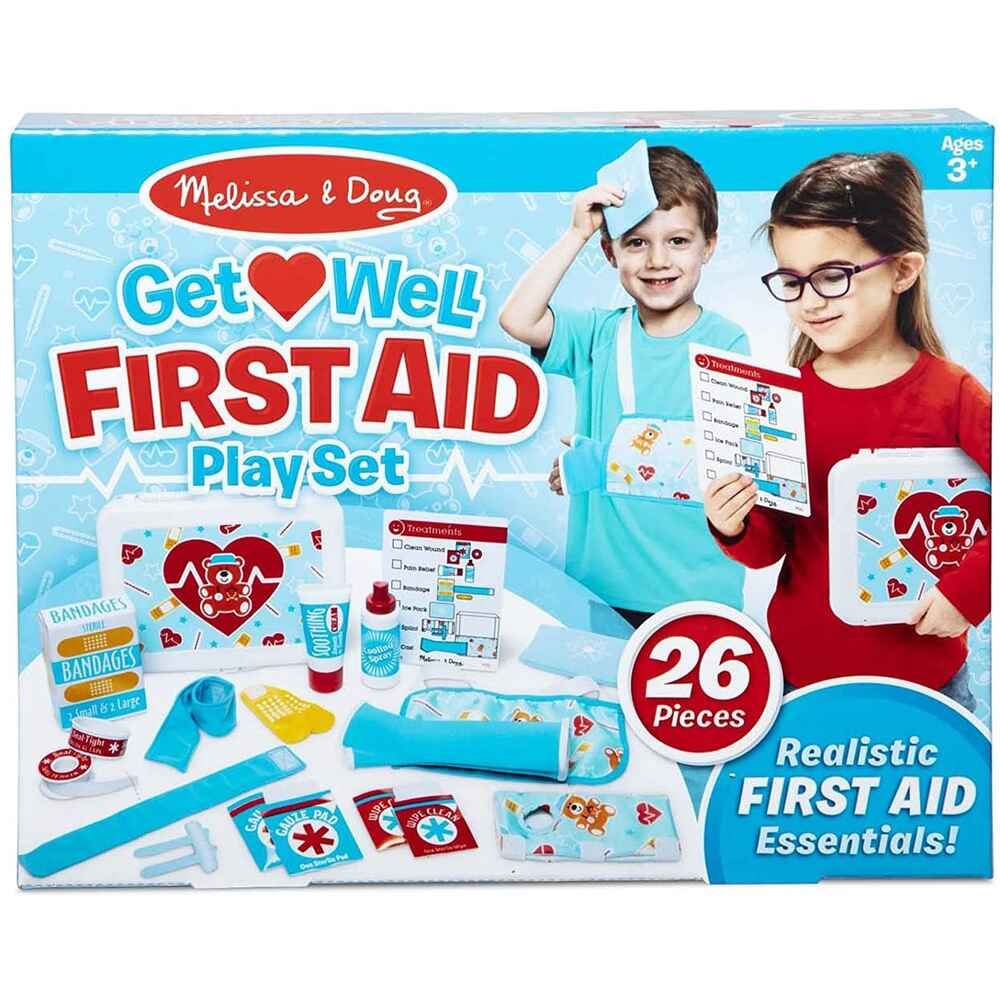 Melissa Get Well First Aid Kit Play Set