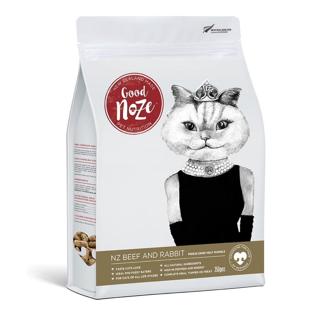 NZ Good Noze FD Beef & Rabbit 350g - Feline