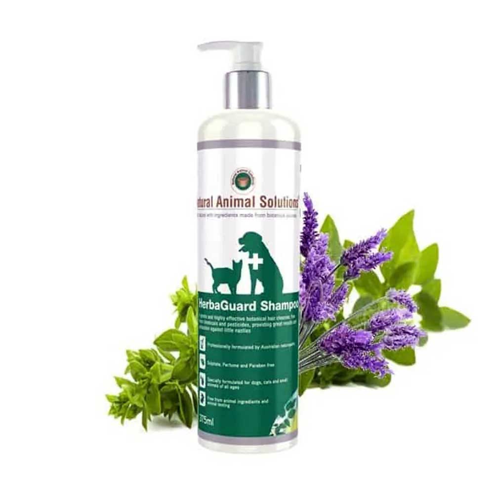 Natural Animal Solutions HerbaGuard Shampoo For Dogs, Cats & Small Animals