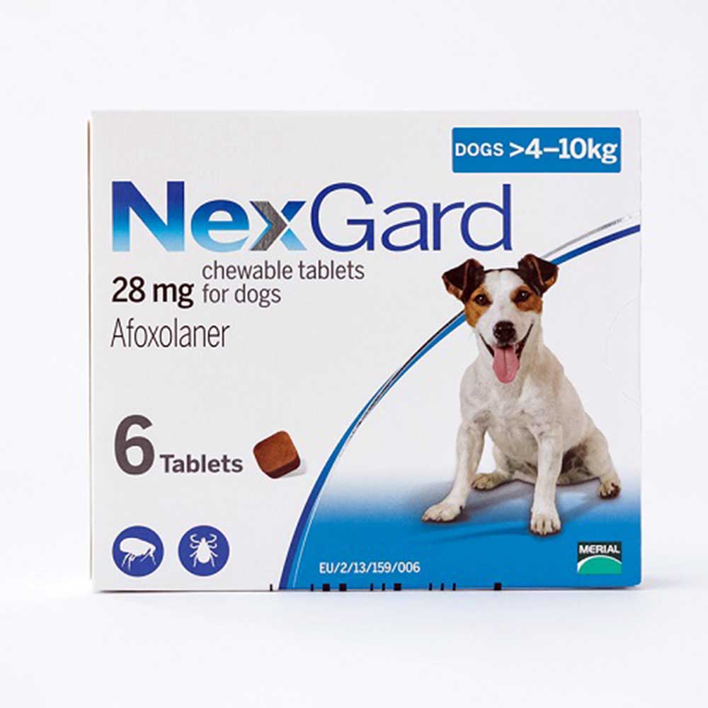 NexGard Small Dog 4-10 Kg 6(3X2) Pk