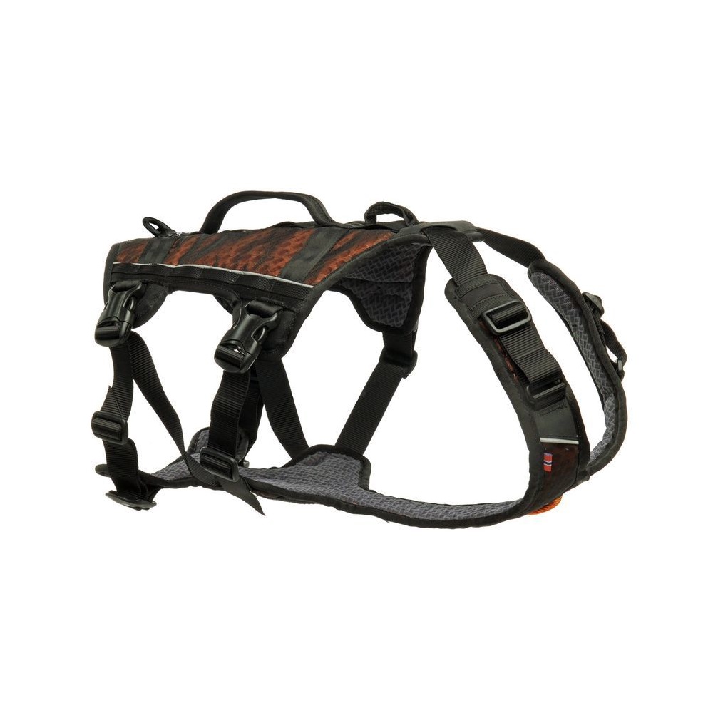 Non-Stop Unisex Rock Dog Harness Long Black-Orange S