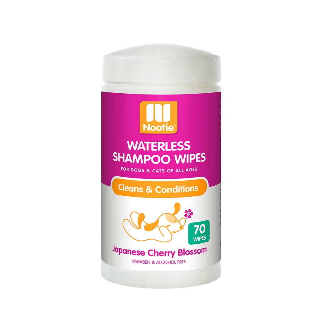 Nootie Shampoo Wipes - Cherry Blossom