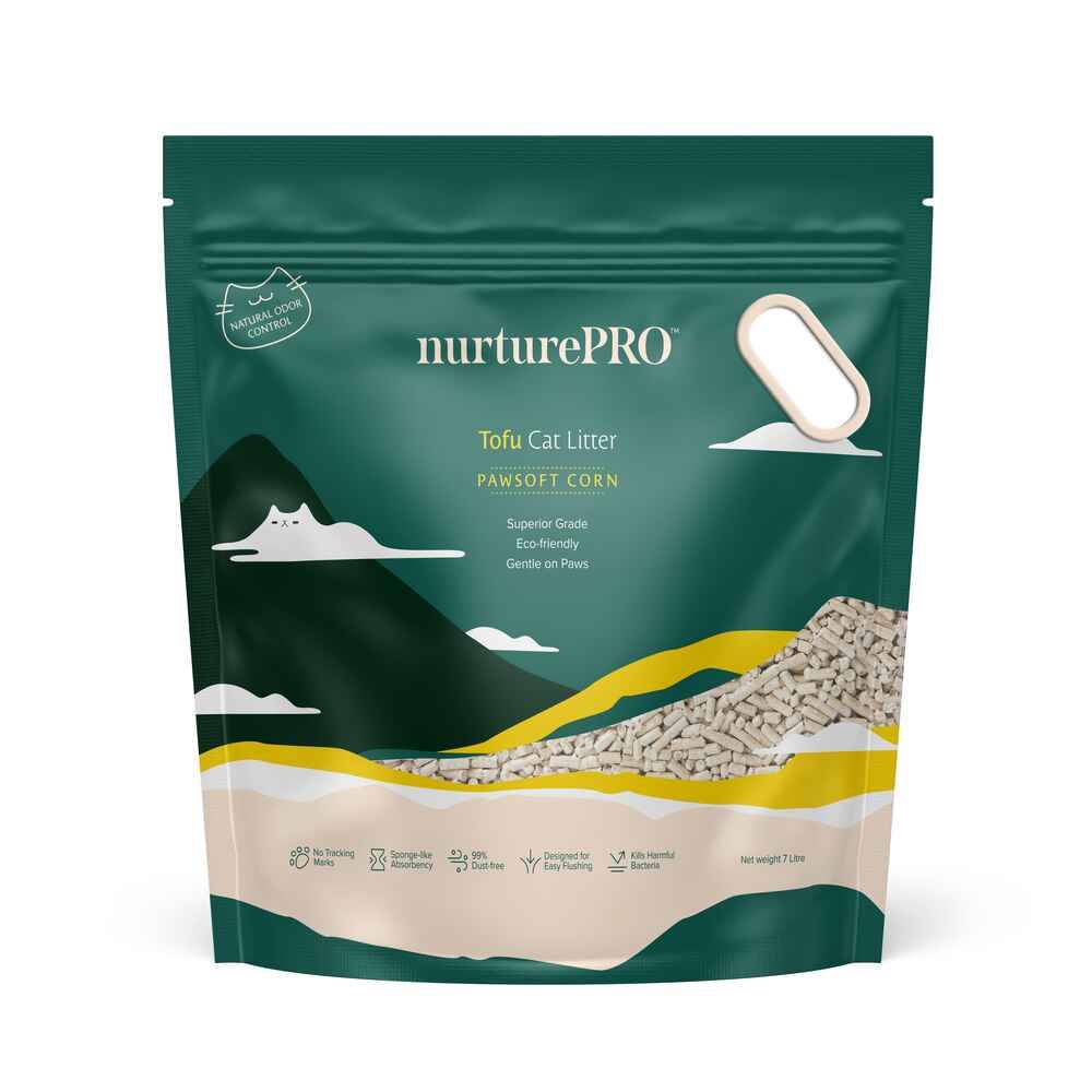 Nurture Pro Tofu Cat Litter, Corn