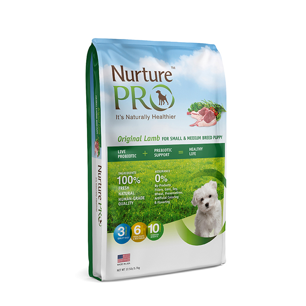 Nurture Pro Original Lamb for Small & Medium Breed Puppy, 12.5 lbs - Dry Dog Food