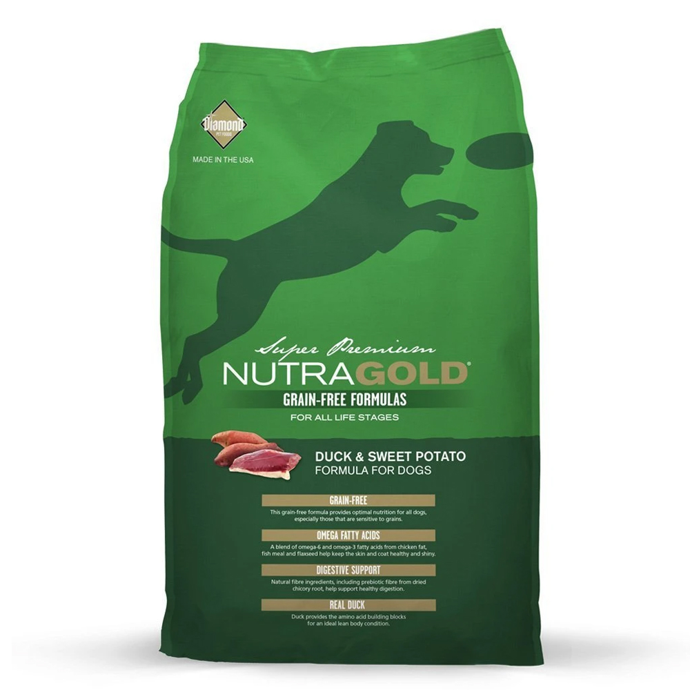 NutraGold Grain Free Duck And Sweet Potato Dry Dog Food, 2.25 kg