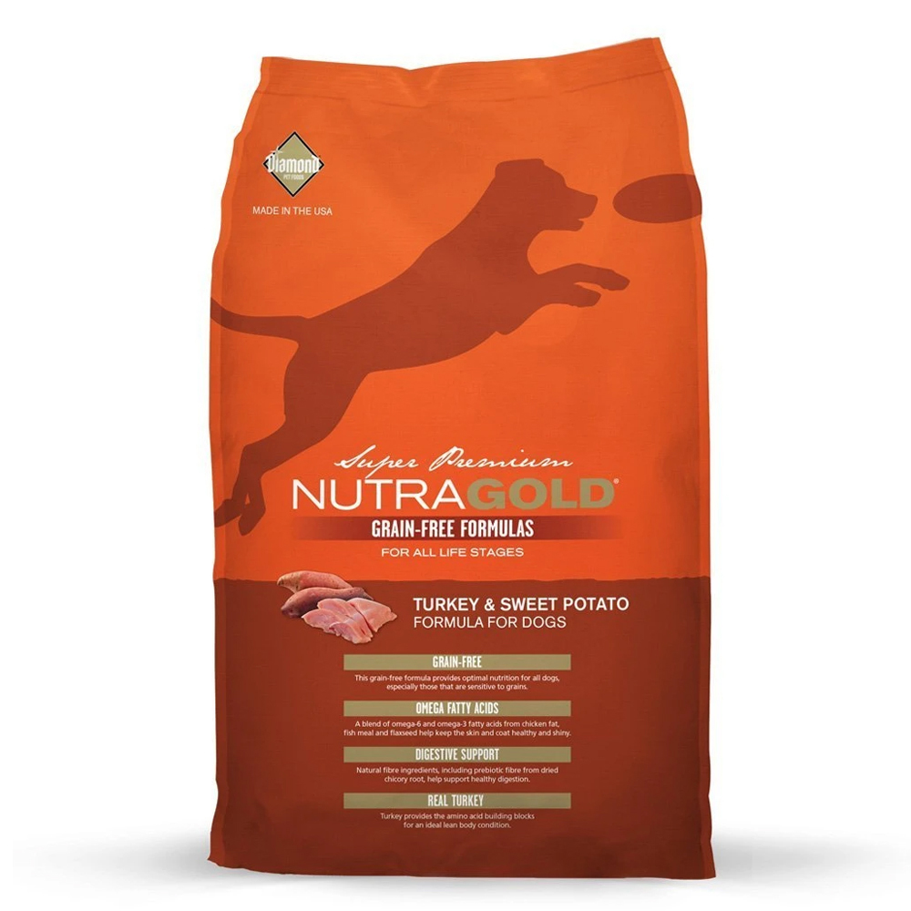 NutraGold Grain-Free Turkey & Swt Potato