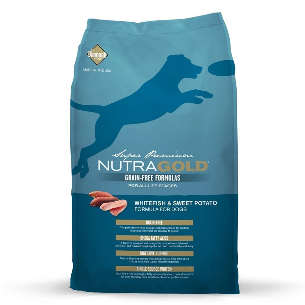 NutraGold GF Whitefish & Swt Potato