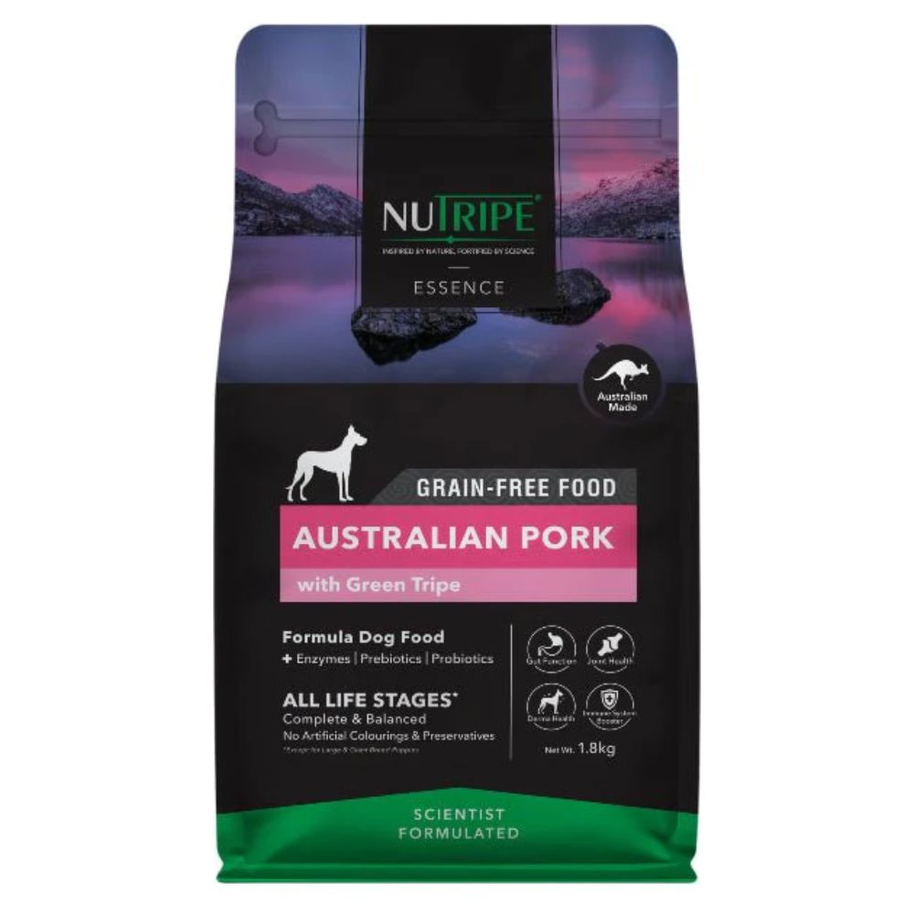 Nutripe Essence Australian Pork with Green Tripe Dog 1.8kg