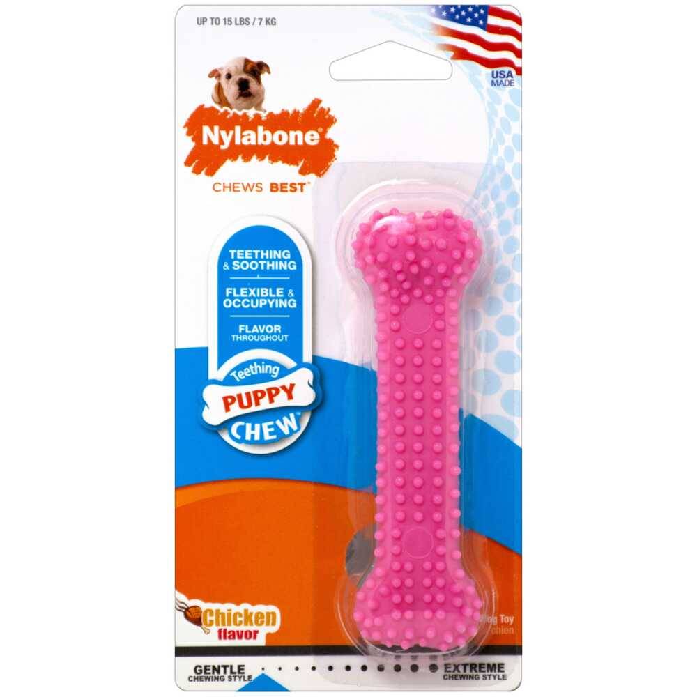 Nylabone Puppy Chew Pink - Petite