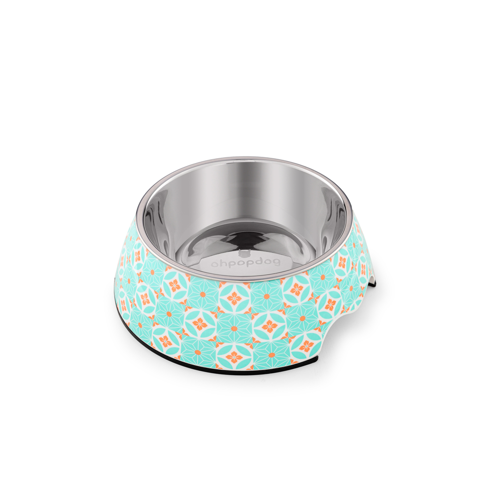 Ohpopdog Dog Bowl Straits Mint 17 L