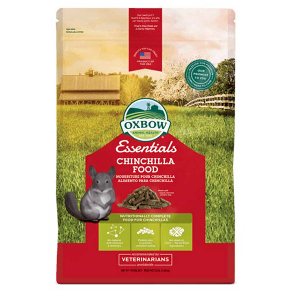 Oxbow Essentials Chinchilla Food 3Lb