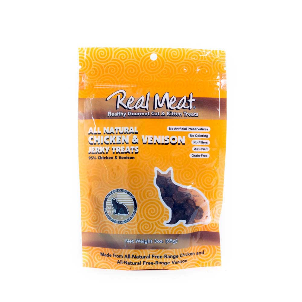 Real Meat Chicken Venison  Cat Treats