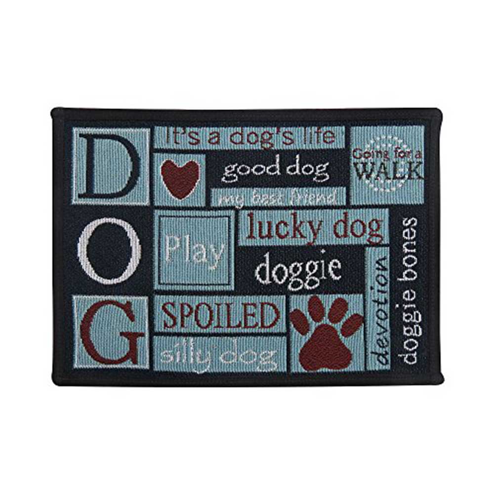 P.B. Paws & Co I LOVE DOGS AQUAMARINE