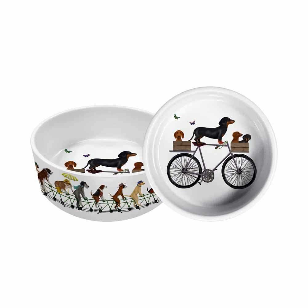 PPD Pedaling Pups 5.5" Pet Bowl