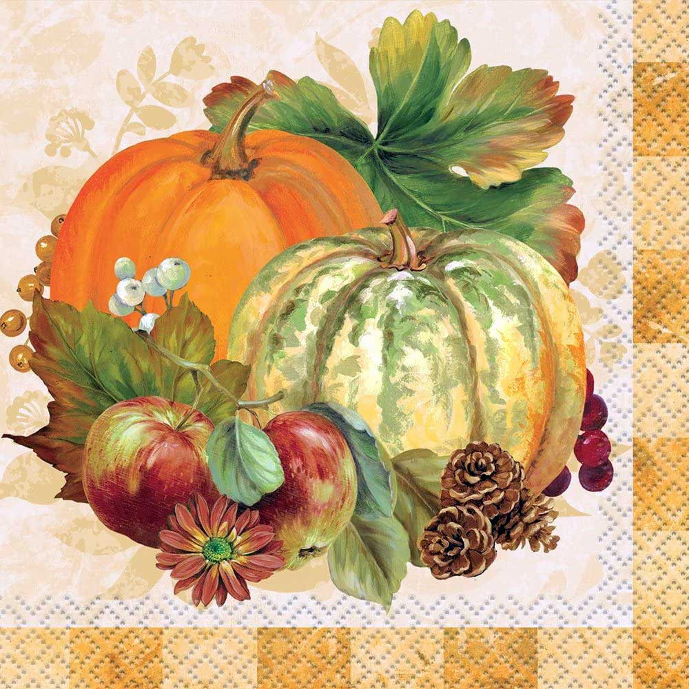 PPD Pumpkin Harvest Lunch Napkins