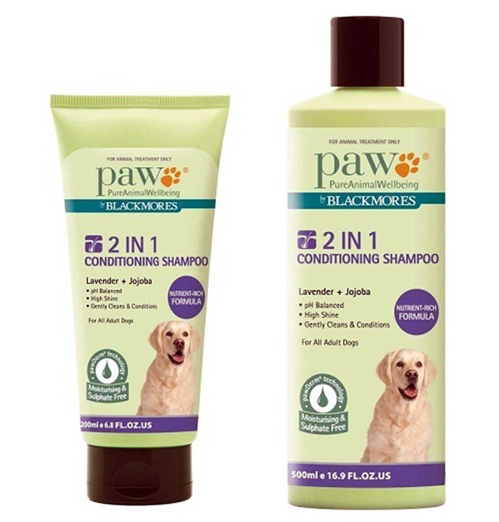 Paw 2 in 1 Conditioning Shampoo For Adult Dogs - 500ml