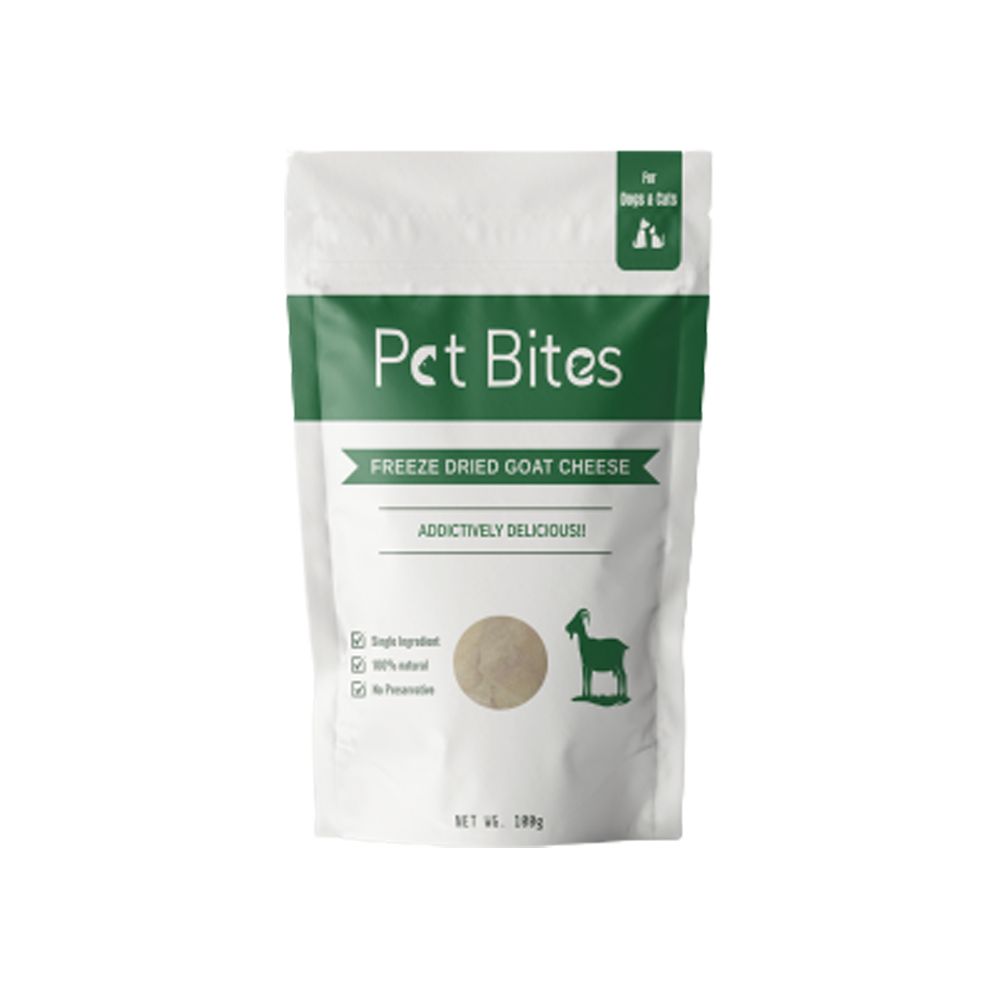 Pet Bites FD Goat Cheese Dog Treat 3.5oz