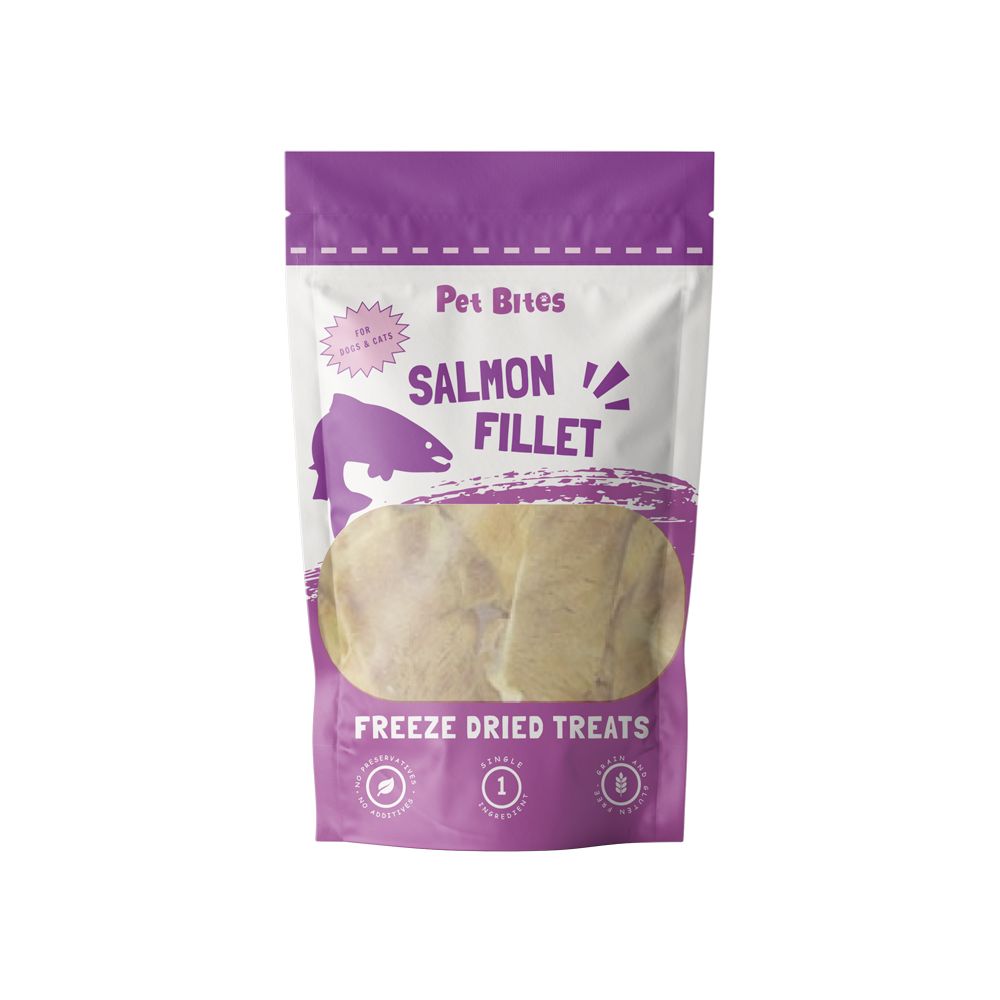 Pet Bites FD Salmon Fillet Dog Treat 50g