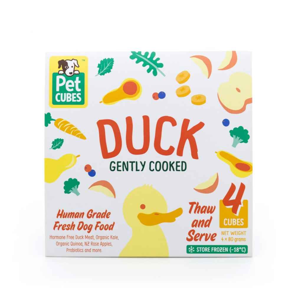 PetCubes Frozen Adult Food Duck 320g