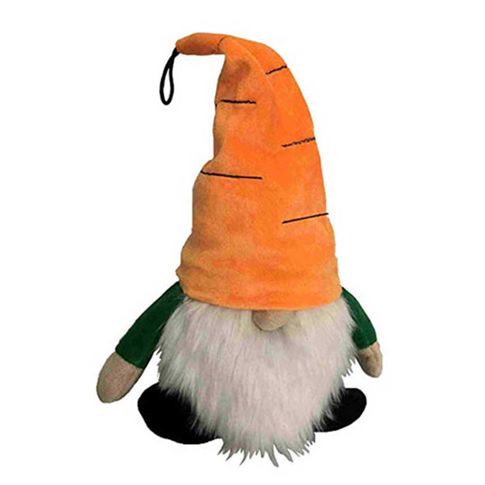 Petlou Plush Colossals 13" Gnome Carrot Dog Toy