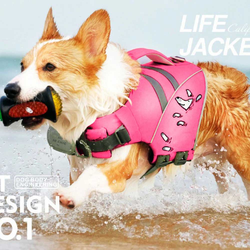 Petsochic Dog Life Jackets Pink Medium