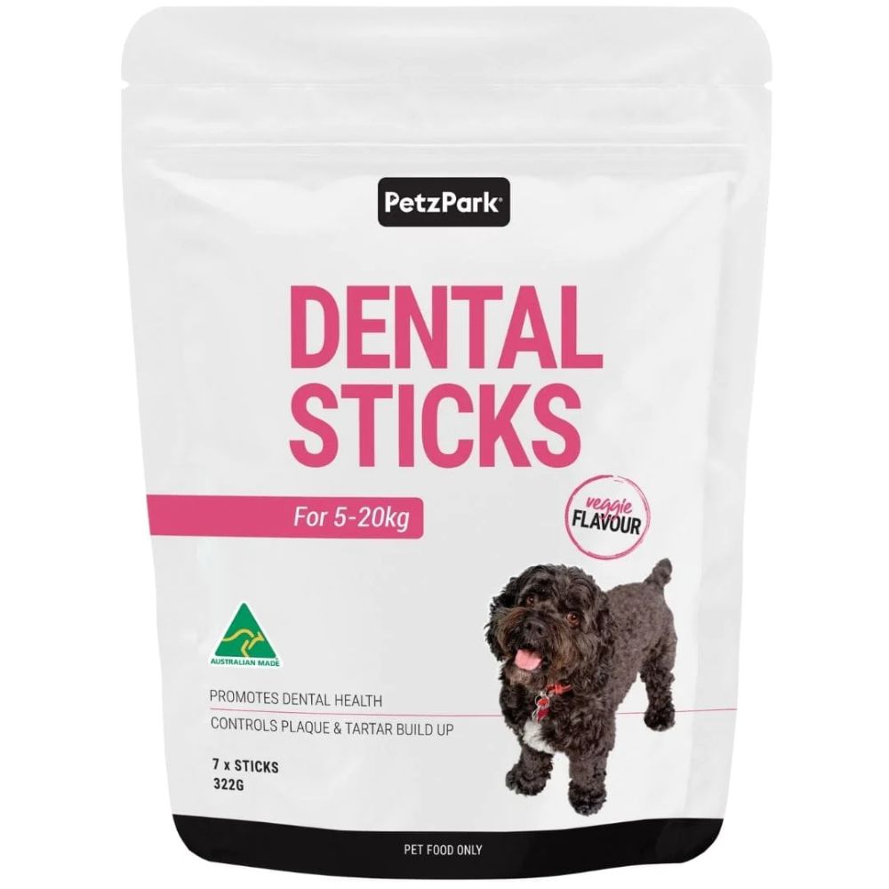 Petz Park Veggie Dental Sticks For Dogs