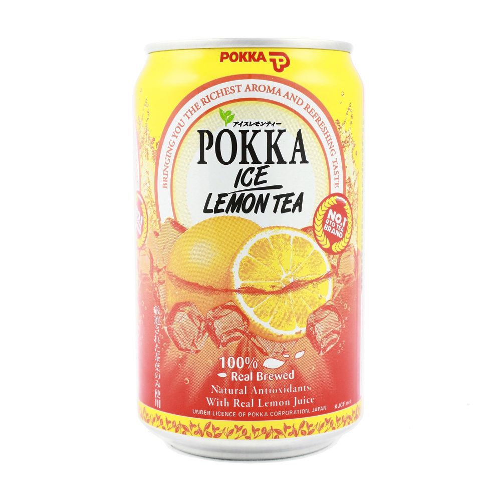 Pokka Ice Lemon Tea Cans (300ml)