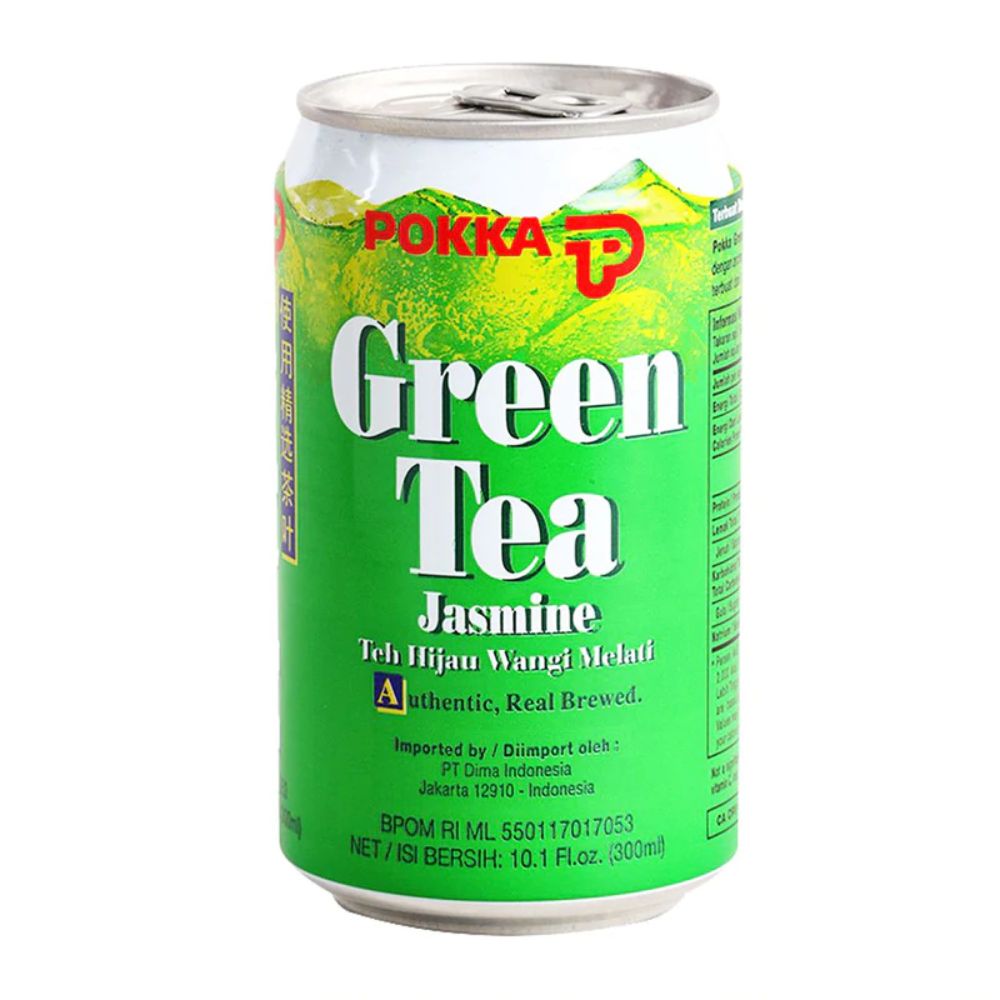 Pokka Jasmine Green Tea Cans (300ml)