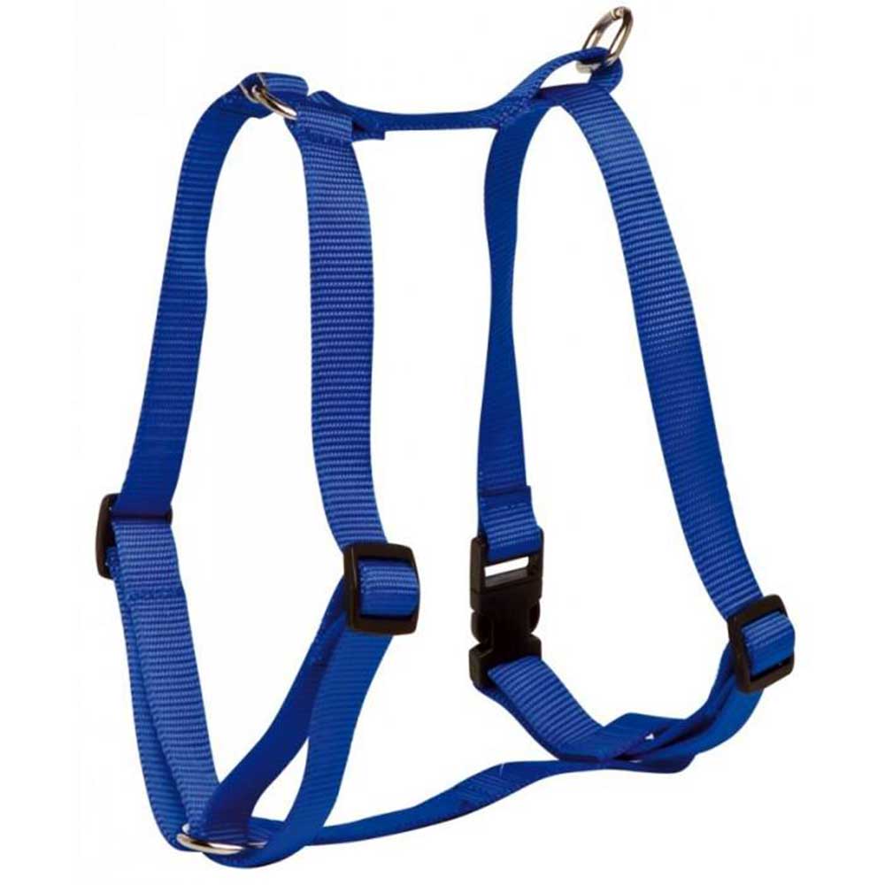 Prestige 3/4" Nylon Dog Harness Adjustable 16-26" (41-66cm), Blue