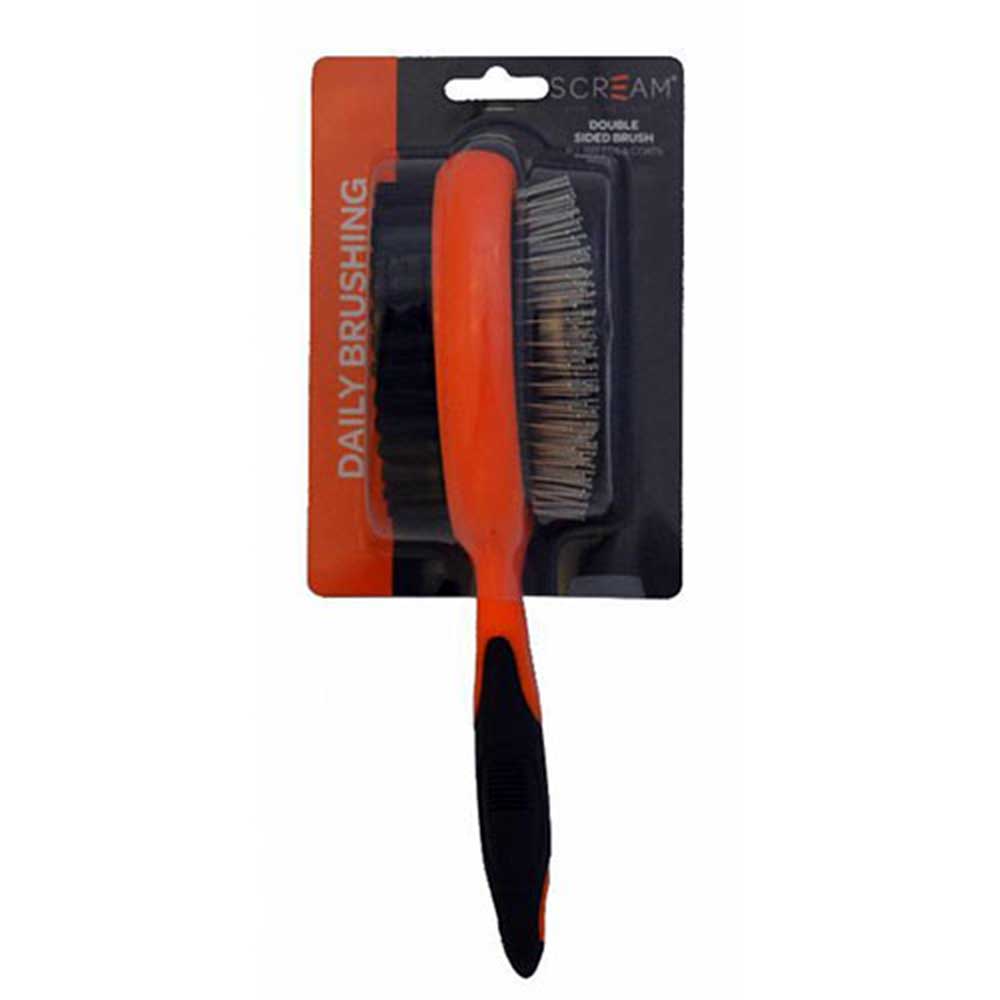 Scream DOUBLE SIDED BRUSH Loud Orange