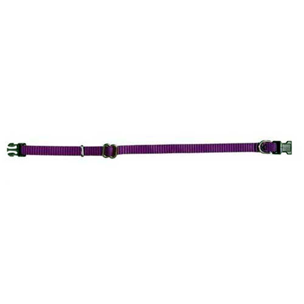 Prestige Pet Adjustable Puppy Collar, Purple 3/8" x 9-14" (23-36cm)