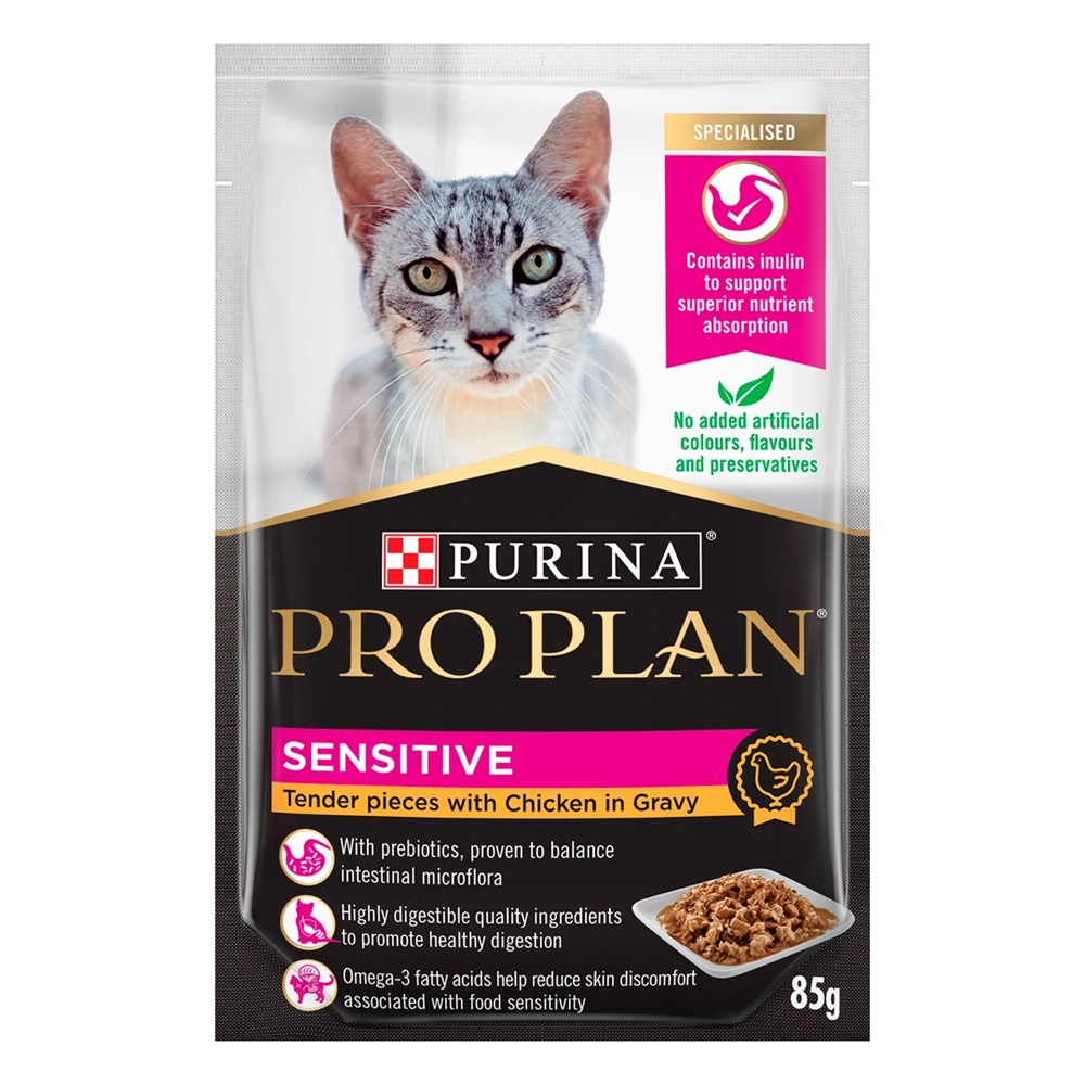 Pro Plan Cat Wet Sensitive Skin 85g