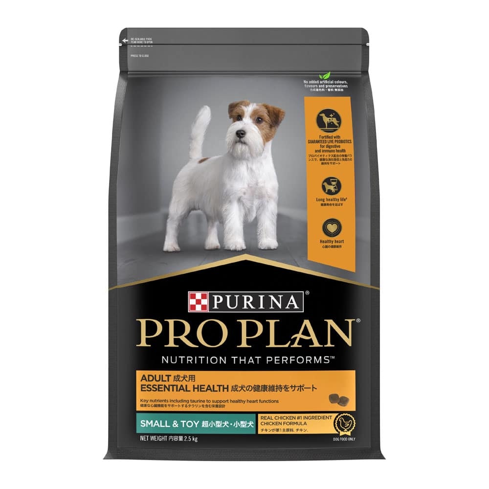 Pro Plan Dog Dry Adult Essential Health Small 2.5kg