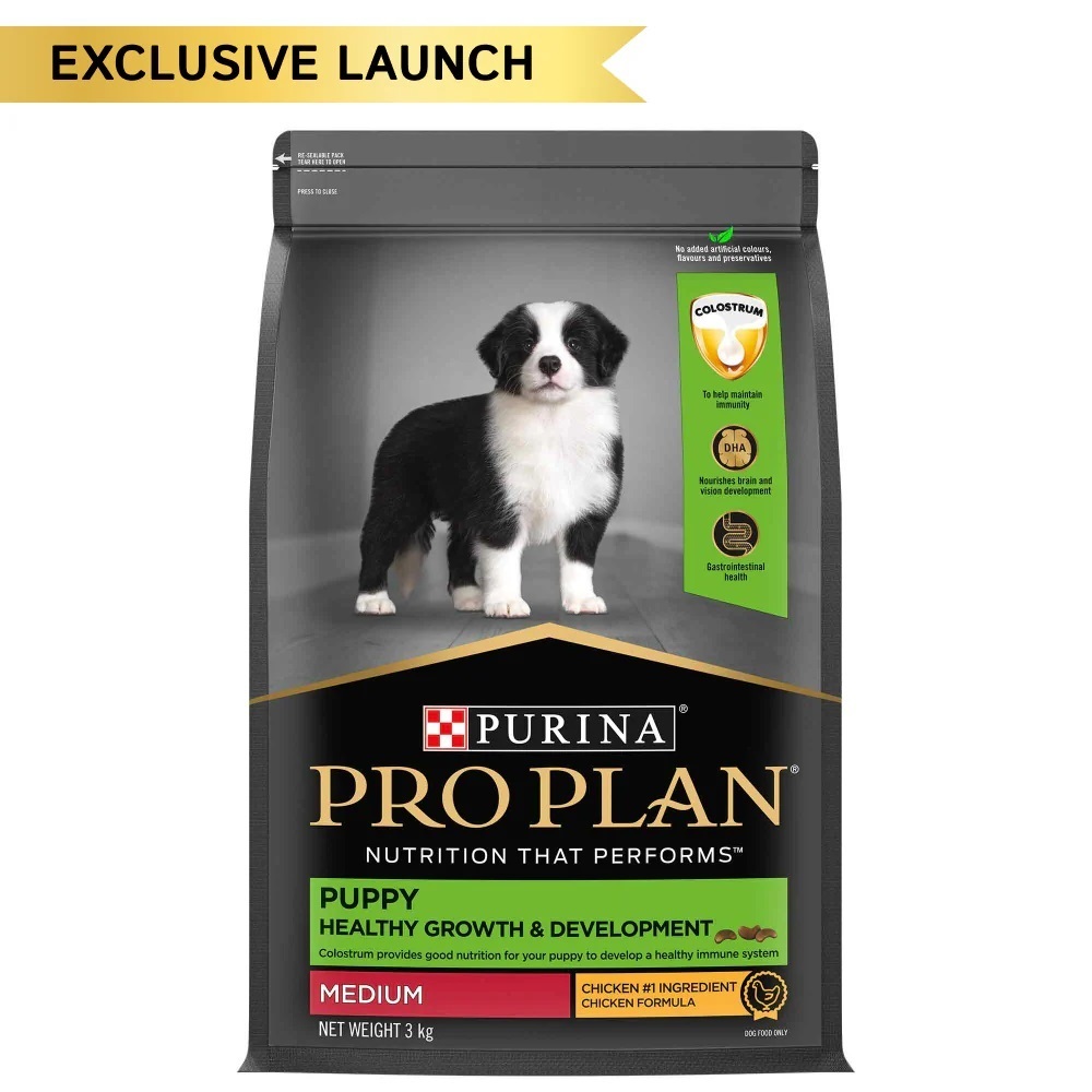 Pro Plan Dog Dry Puppy Healthy Growth & Development Med 15kg