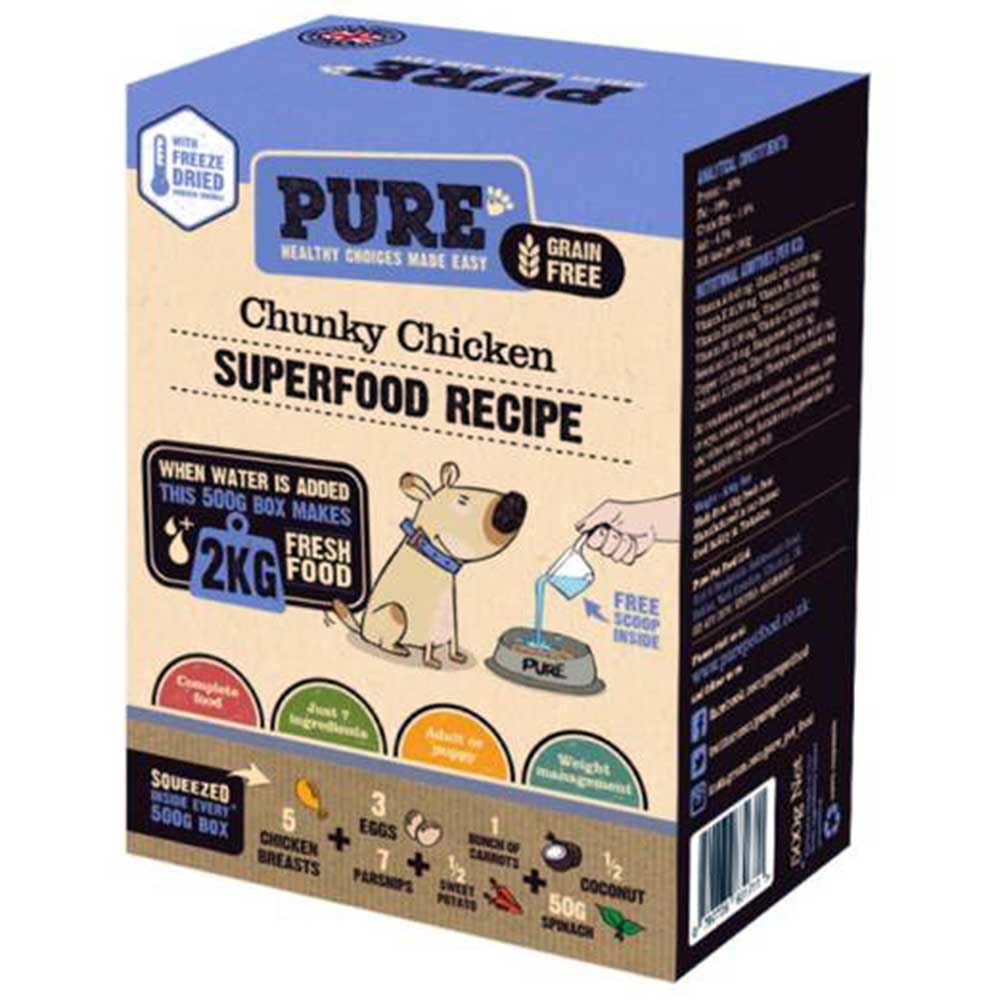 Pure Chicken Freeze Dried Dog Food