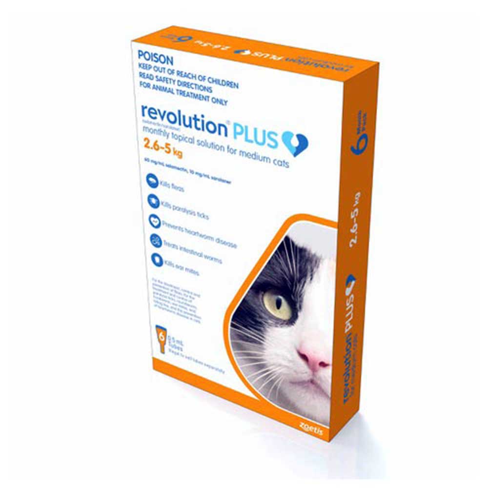 Revolution Cat Plus Medium 6 Pack