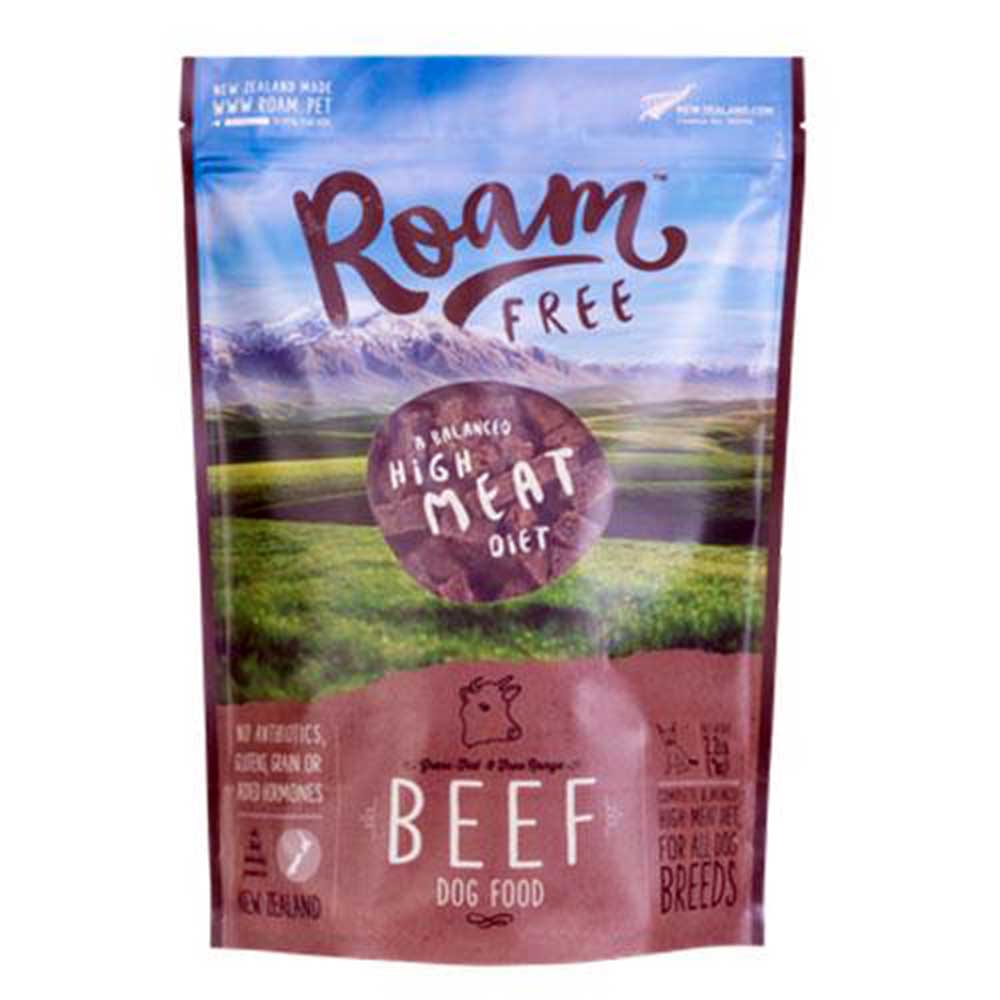 Roam Air-Dried Beef Dry Dog Food 1Kg