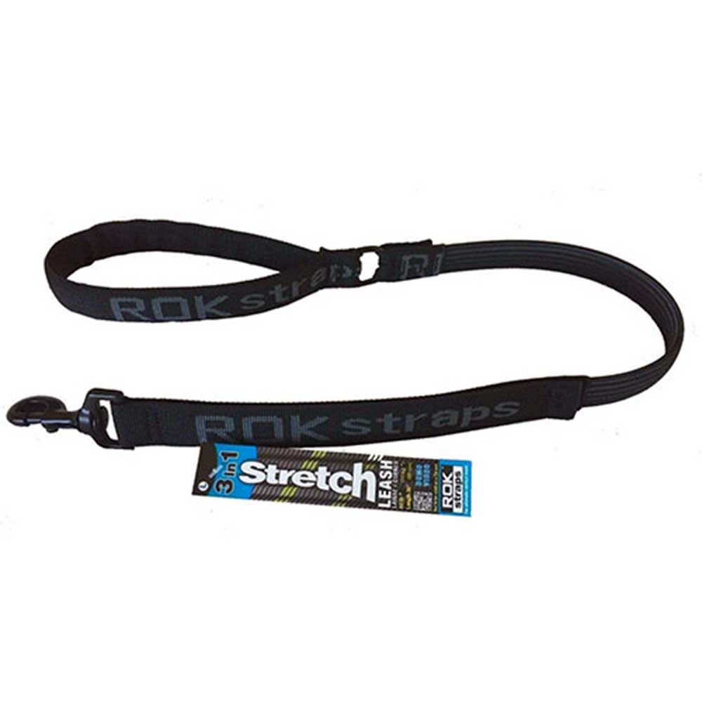 Rok Straps Dog Leash (Black) 15-30kg