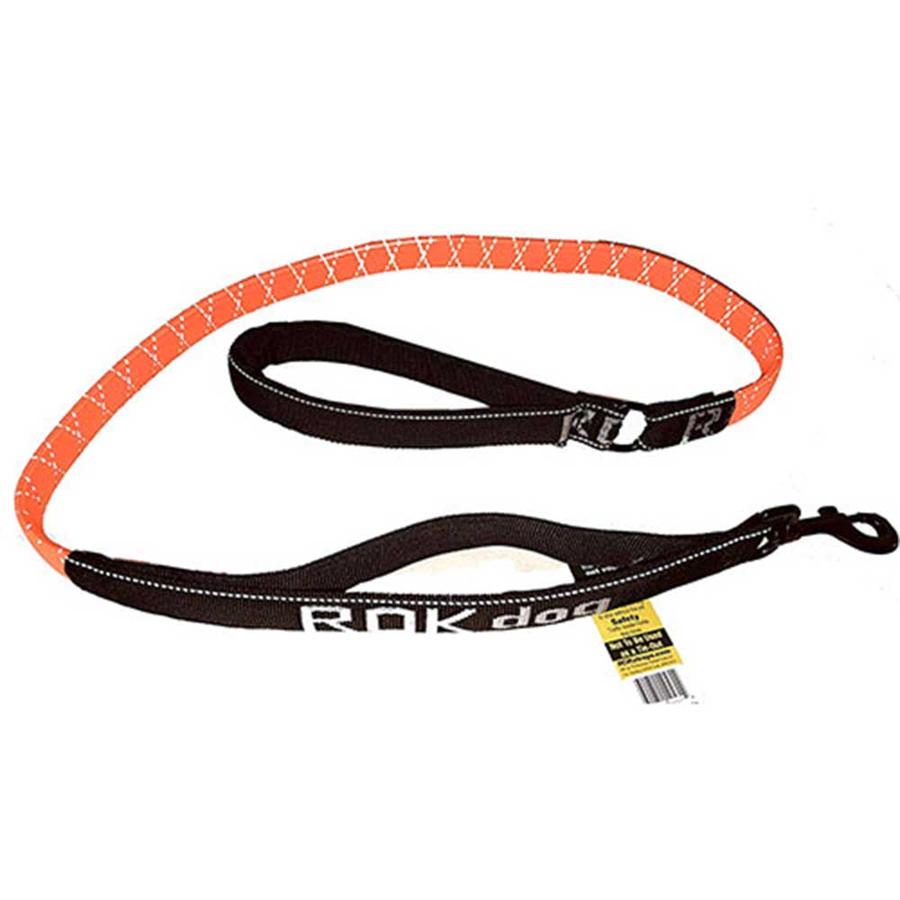 Rok Straps Dog Leash (Orange) Over 30kg