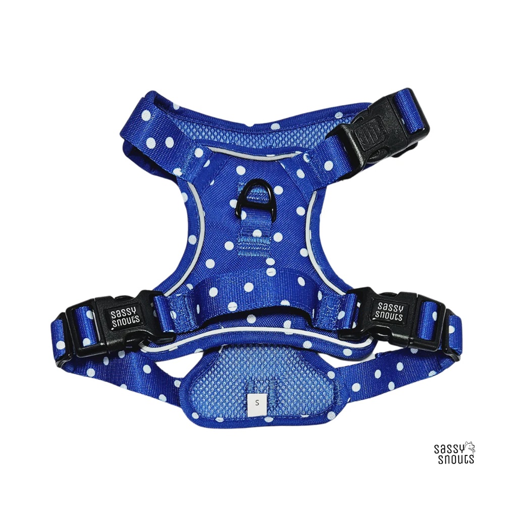 Sassy Snouts Classic Dog Harness in Whimsical Royal Gen 2.0 L